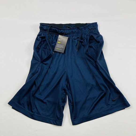 Nike Training Basketball Shorts Dri-Fit Adult Mens Navy Blue Size Small NEW - Picture 4 of 16